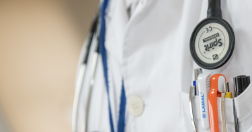 Labcoat close up